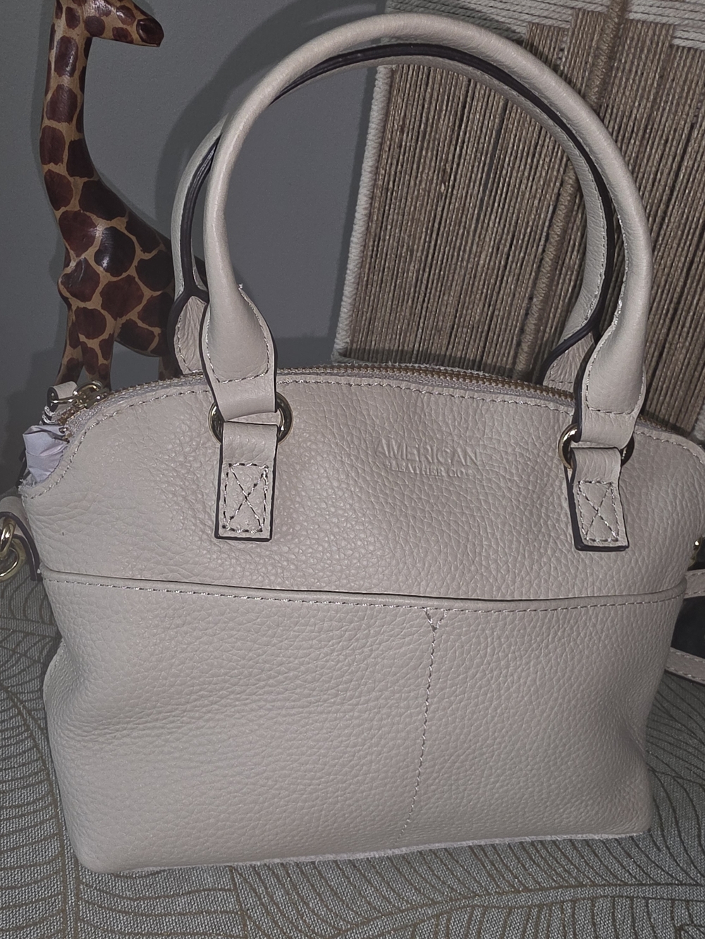American Leather Co. - Pebbled Carrie Mini Dome Crossbody - Picture 2 of 9